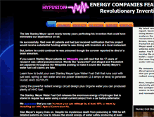 Tablet Screenshot of hyfusion.com